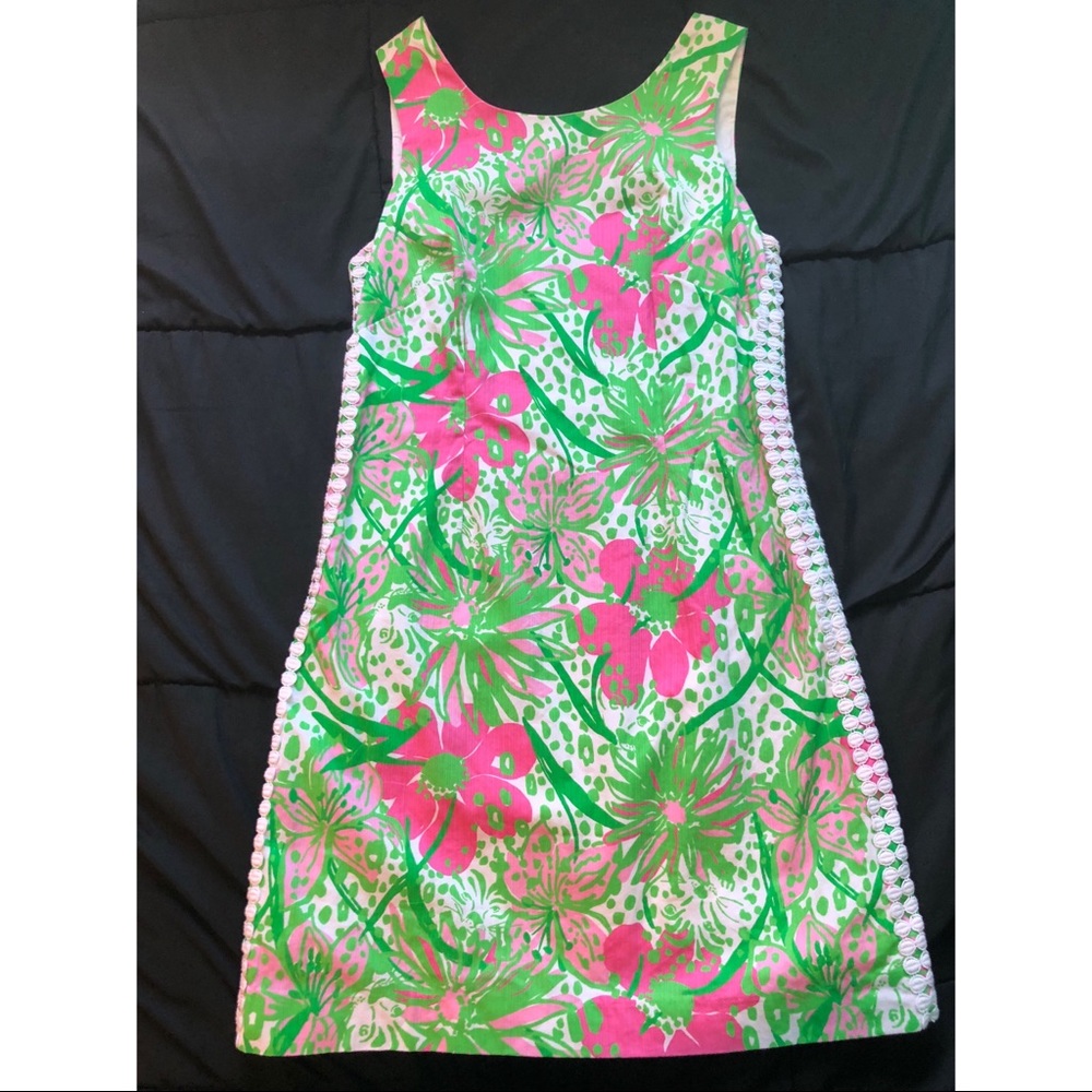 Hidden Tiger Print Lilly Pulitzer Shift Dress